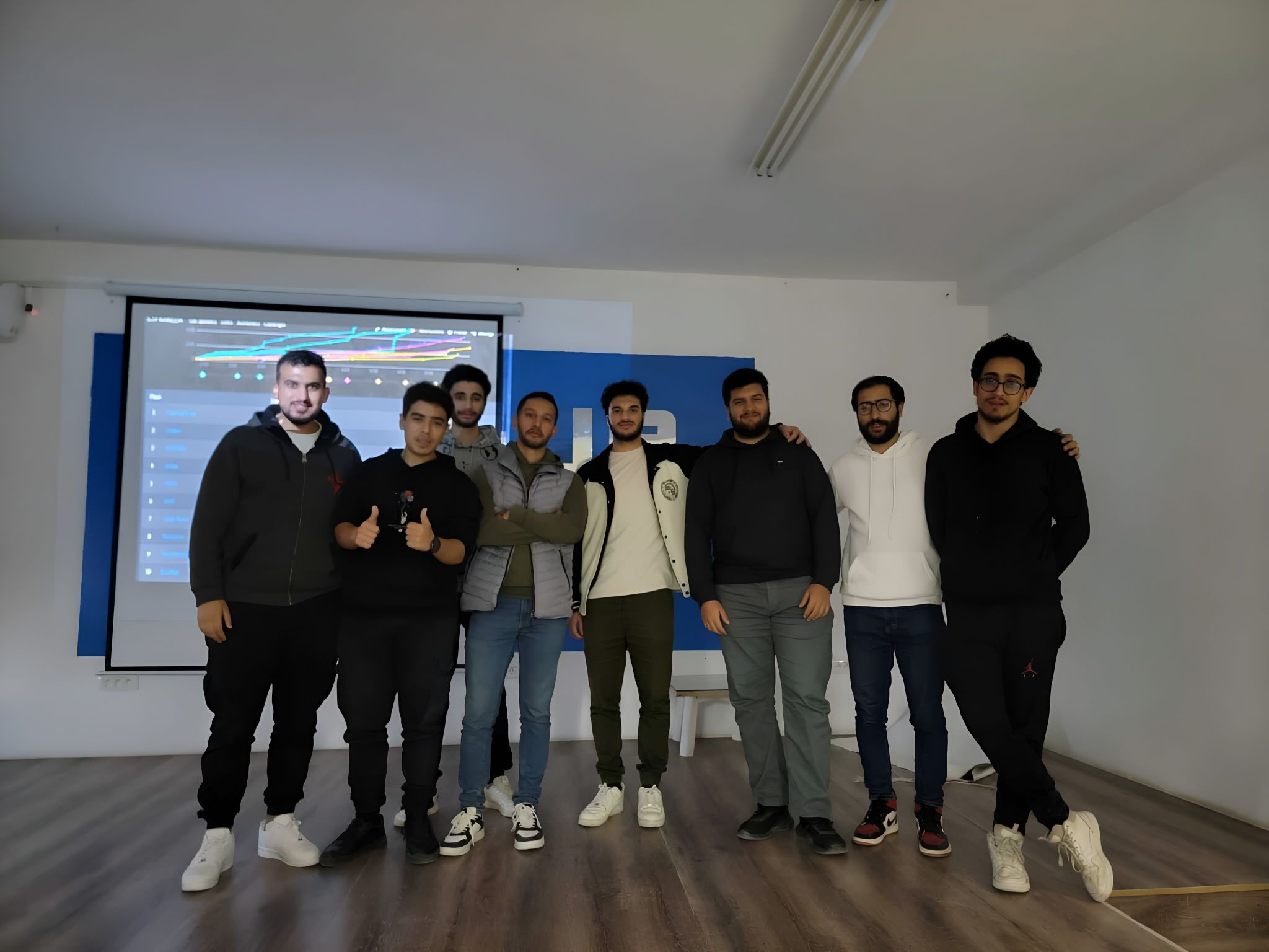 Participants and organizers at CTF Kareem 2025 where Team SUD0SEC placed third